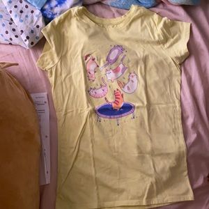 Kids cat and jack trampoline cats shirt